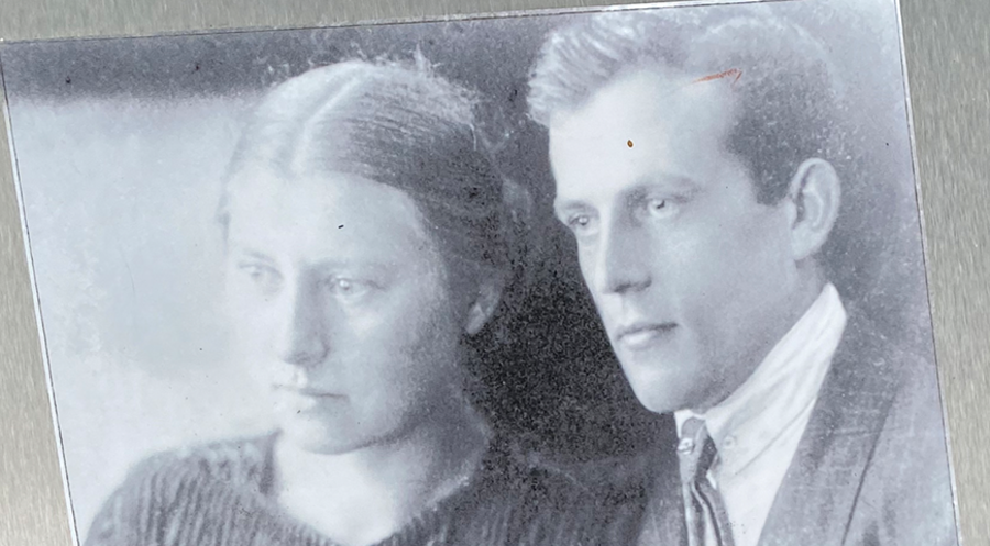 Paul Schneider und seine Frau Margarete. Foto: privat