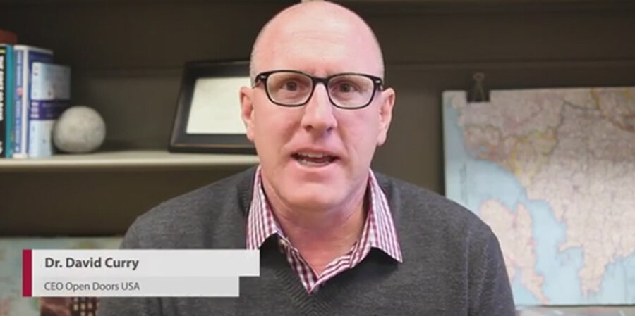 Der Präsident des US-Zweiges des Hilfswerks „Open Doors“, David Curry. Screenshot: MMN Online