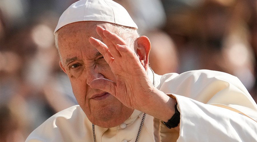 Papst Franziskus: „Alle Religionen sind Wege, um zu Gott zu gelangen.“ Foto: picture alliance/ASSOCIATED PRESS/Andrew Medichini