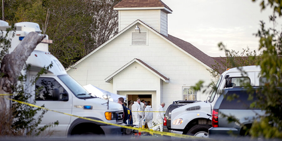 Die „First Baptist“-Kirche in Sutherland Springs war Ziel des Anschlags. Foto: picture-alliance/AP Photo