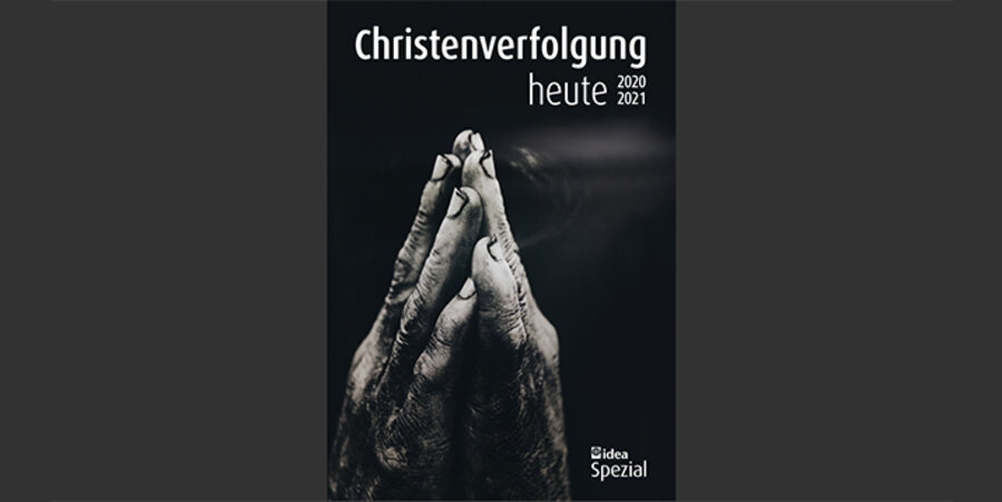 Das Heft „Christenverfolgung heute 2020/21“ hat 60 Seiten und berichtet über die Situation von Christen unter anderem in Nepal, Algerien, Turkmenistan, Burkina Faso, im Sudan, Vietnam und Jemen. Bild: idea/ Grafik