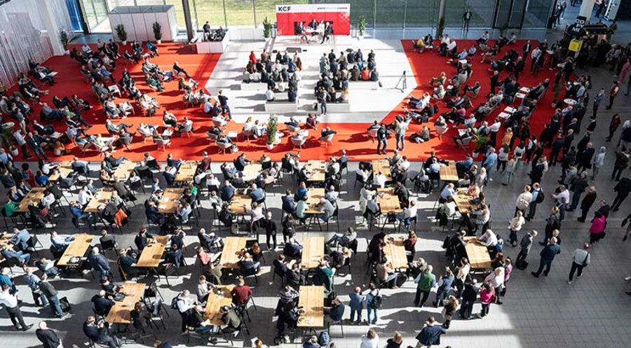 Unternehmer und Führungskräfte aus Kirche und Gesellschaft finden beim KCF zusammen. Foto: IDEA/Markus Pletz