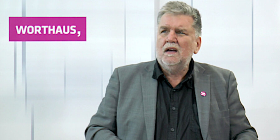 Theologieprofessor Siegfried Zimmer in einem "Worthaus"-Video. Screenshot: YouTube