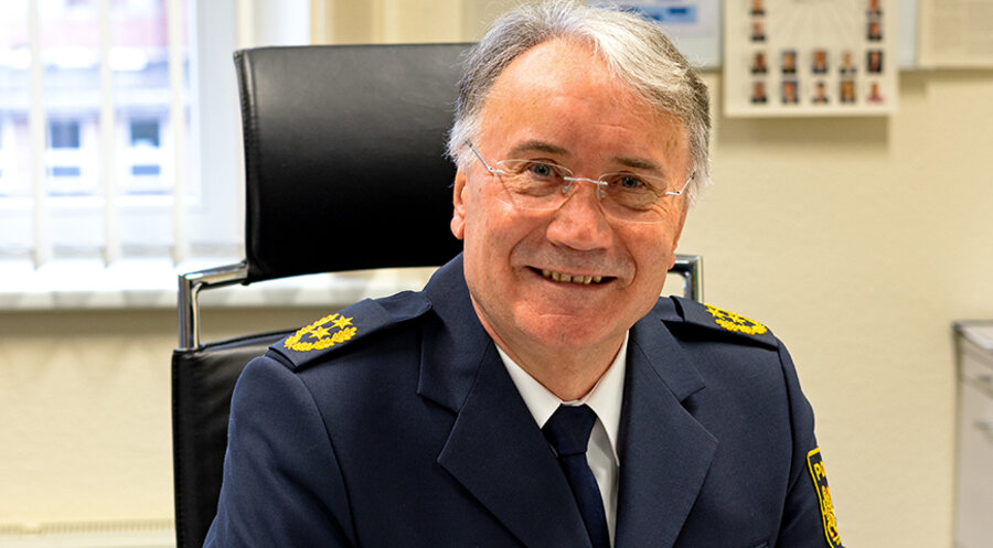 Der Polizeipräsident für Mittelfranken und bekennender Christ, Roman Fertinger. Foto: Polizeipräsidium Mittelfranken