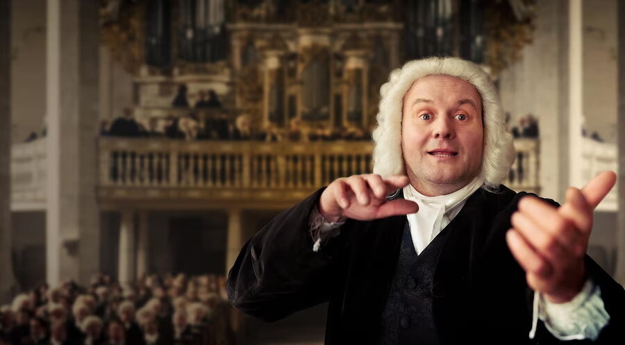 Devid Striesow spielt Johann Sebastian Bach als cholerisches Genie. Foto: ARD Degeto Film/MDR/BR/ORF/EIKON Media/epo Film