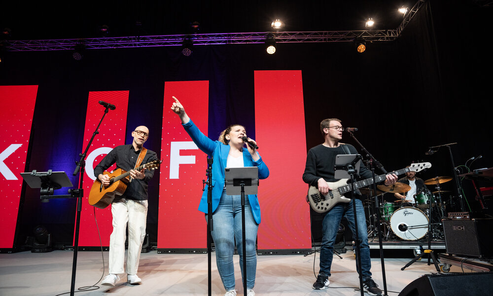 Die KCF-Band. Foto: IDEA/Matthias Schmitt