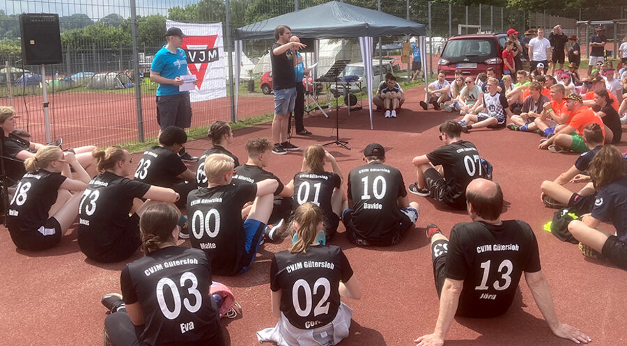 Das „33. Volleyball Open Air“ in Kierspe. Foto: CVJM Westbund
