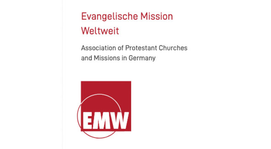 Das Logo des Werks „Evangelische Mission Weltweit“. Screenshot: mission-weltweit.de