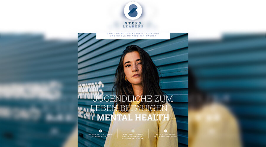 Das Magazin „Steps“ zum Thema Mental Health. Foto: Steps