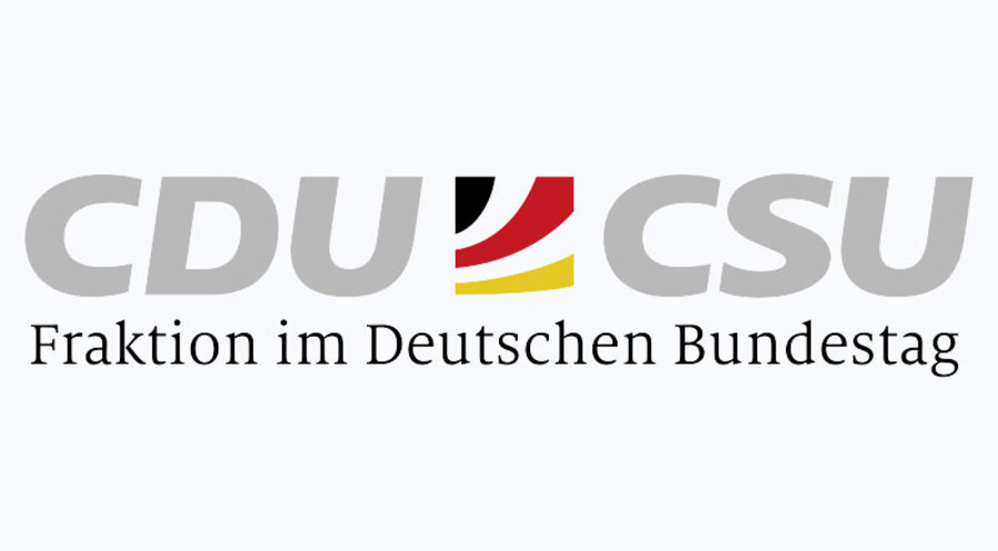 Das Logo der CDU/ CSU. Grafik: CDU/CSU-Bundestagsfraktion