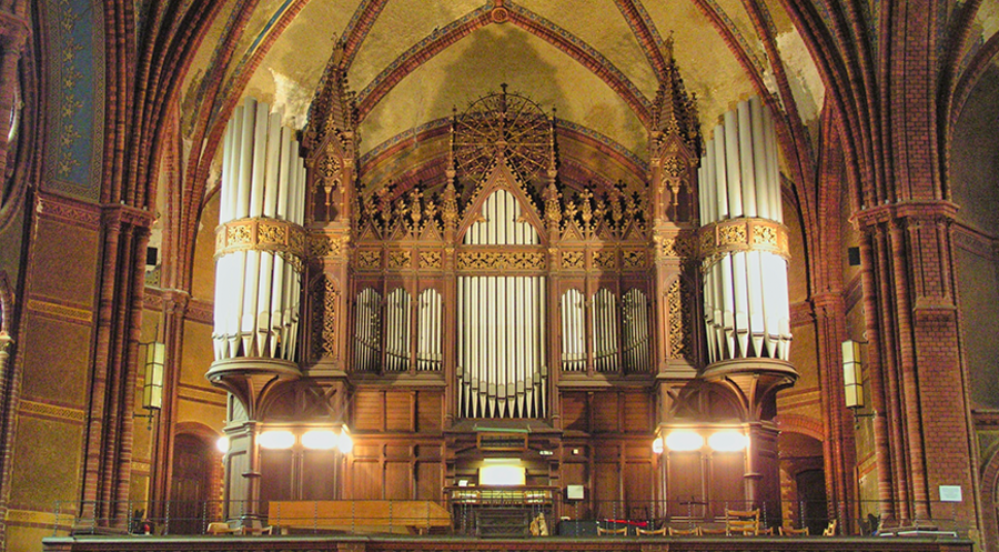 Ausgezeichnet: Die "Orgel des Jahres 2023" kommt in der Lutherkirche im thüringischen Apolda zum Einsatz. Foto: Stiftung Orgelklang