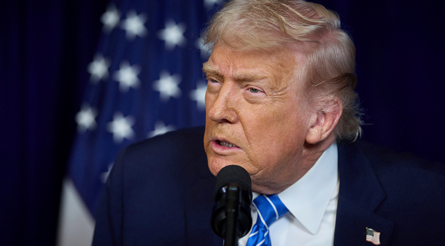 „Für viele ist wichtig, dass Trump in seiner Funktion als neuer ‚Kyros‘ das auserwählte Volk aus der Gefangenschaft der woken Liberalen befreit hat.“ Foto: picture alliance/ZUMAPRESS.com/Ukraine Presidency