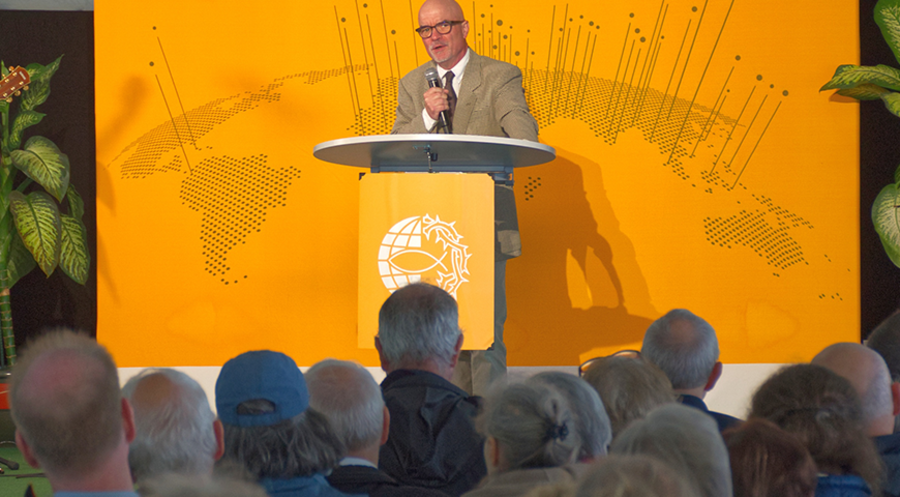 „Wir können von verfolgten Christen lernen“: HMK-Missionsleiter Manfred Müller. Foto: HMK