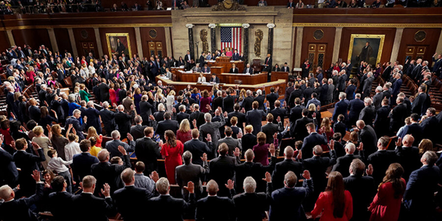 Am 3. Januar ist der neue US-Kongress zum ersten Mal zusammengekommen. Foto: picture-alliance/newscom