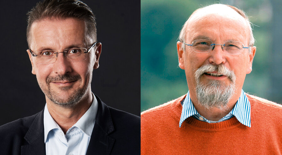 Rüdiger Gebhardt (links) und Klaus Jürgen Diehl äußern sich in einem Pro und Kontra für IDEA. Fotos: Privat; IDEA/Thomas Kretschel