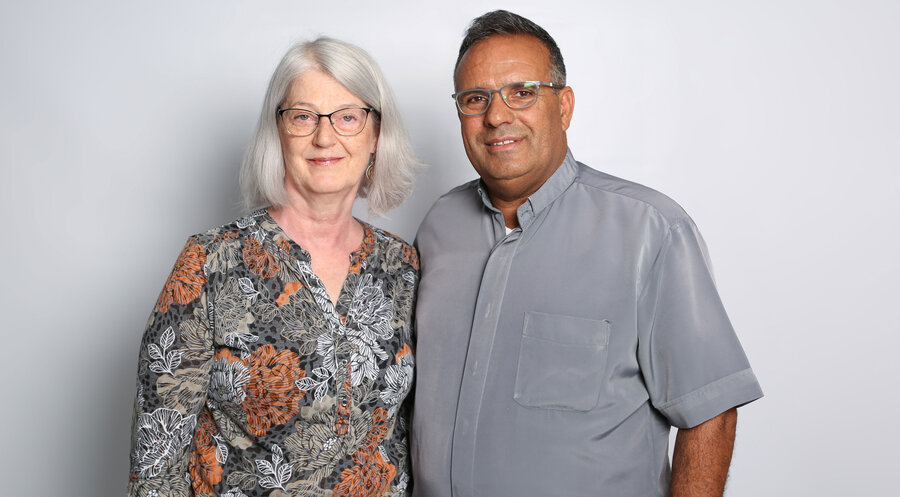 Das Ehepaar Johnny und Marlene Shahwan. Foto: Amzi