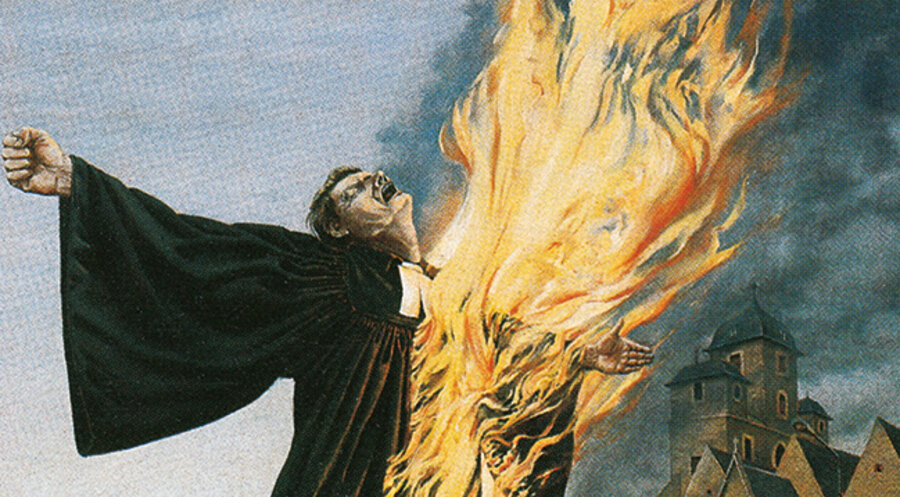 Pfarrer Oskar Brüsewitz verbrannte sich selbst aus Protest gegen die Diskriminierung der Christen in der DDR. Foto: Privat