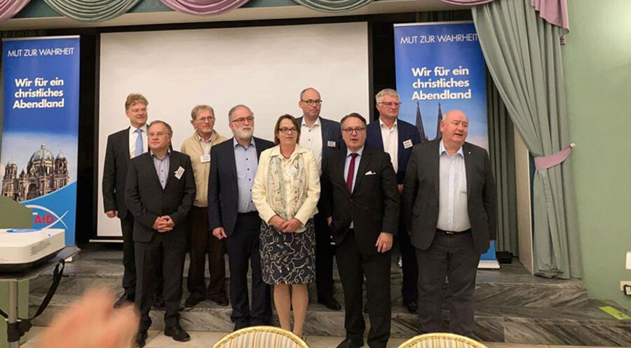 Der neue Vorstand der „Christen in der AfD“. Foto:  Christen in der AfD