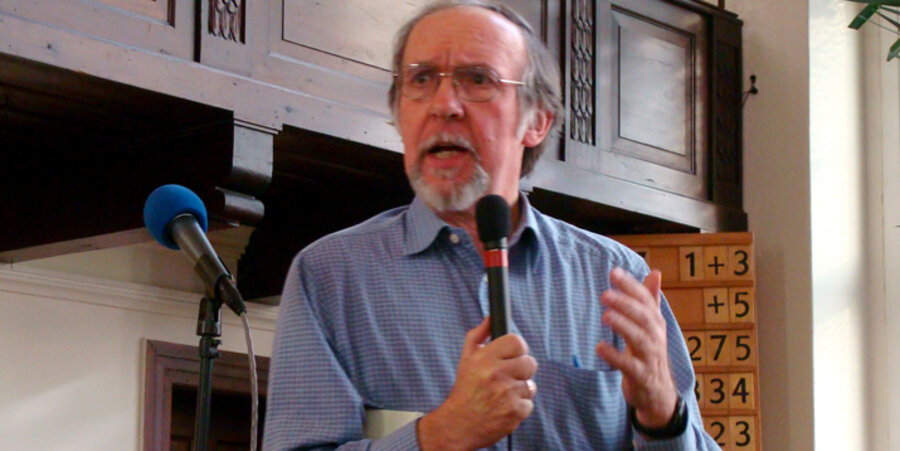 Der US-amerikanische Journalist William Yoder. Foto: efg Nürnberg