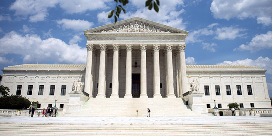 Collier verweist auf das Urteil des Obersten Gerichtshofs der USA (Bild), der am 26. Juni die „Homo-Ehe“ in allen 50 Bundesstaaten für verfassungsgemäß erklärt hatte. Foto: picture-alliance/landov