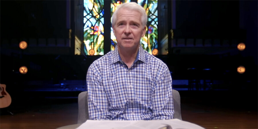 Pastor John Ortberg in einer Predigt. Screenshot: YouTube/Menlo Church