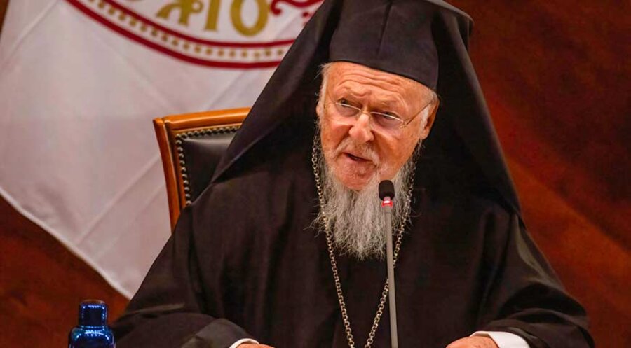 Der Ökumenische Patriarch Bartholomäus von Konstantinopel. Foto: Imago/Stefano Constantino