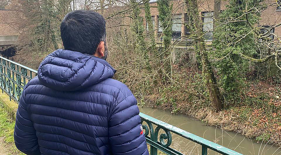 Hossein Ahmad lebt heute in Frankfurt am Main. Foto: privat