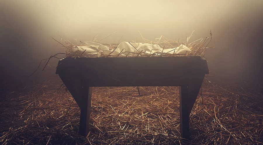 Jesus wurde nach seiner Geburt in eine Futterkrippe gelegt. Symbolfoto: iStock/Bildnachweis:kevron2001