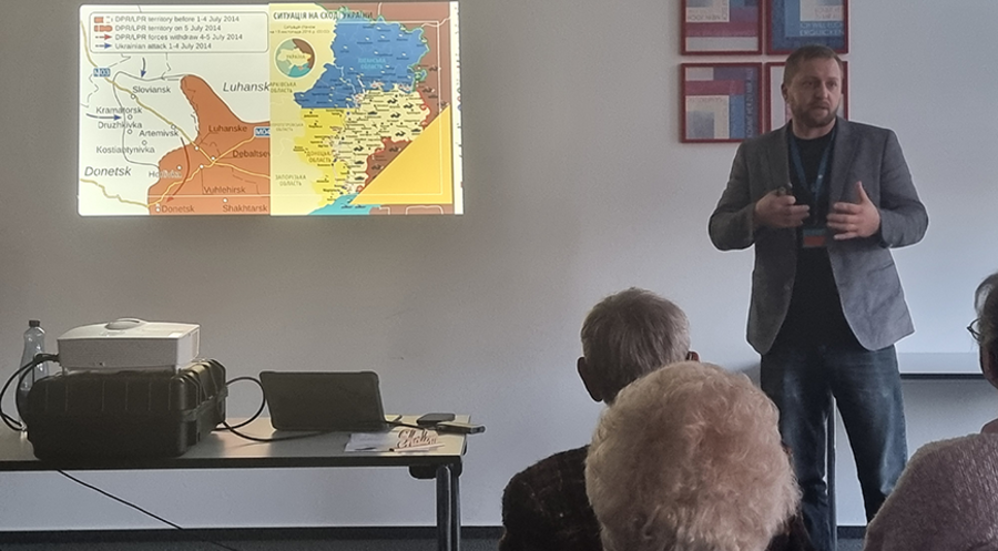 Ivan Stukert: „2014 waren Christen die ersten Opfer“ / Foto: IDEA/Erika Gitt