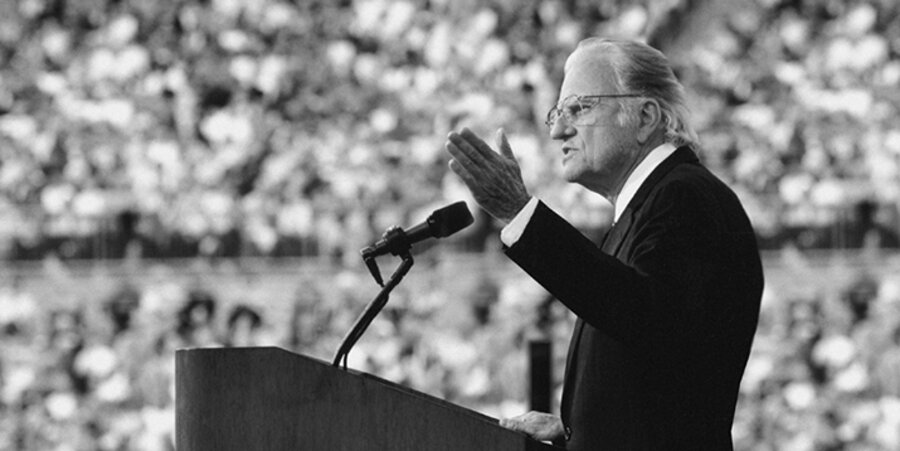 Billy Graham sprach als Prediger vor Millionen Menschen. Foto: Billy Graham Evangelistic Association