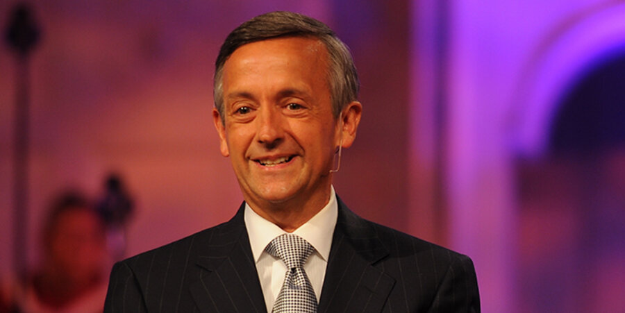 Der Pastor der Megakirche „First Baptist Church“ in Dallas, Robert Jeffress. Foto: picture-alliance/AP Photo