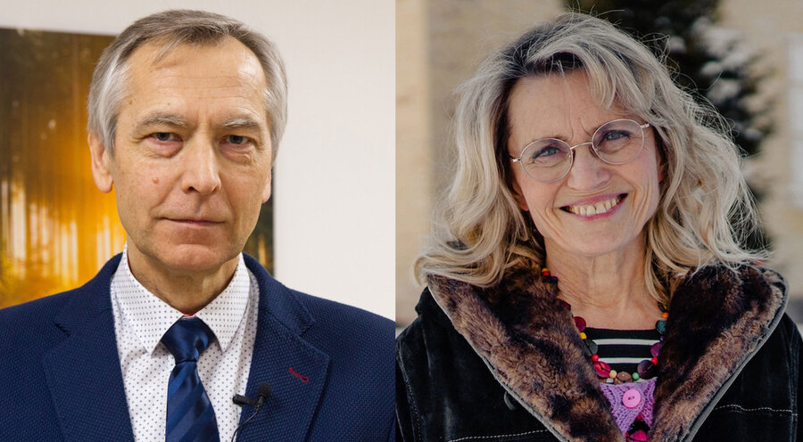 Der ehemalige EU-Sonderbeauftragte Ján Figeľ und die frühere finnische Innenministerin Päivi Räsänen. Fotos: adfinternational.org/de