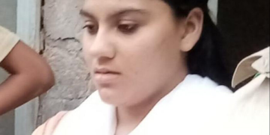 Saneha Kinza Iqbal wurde nach dem Gottesdienst entführt. Foto: Asia News