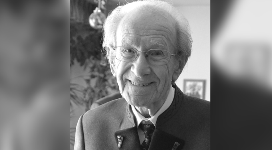 Gottfried Fischer starb im Alter von 95 Jahren. Foto: privat