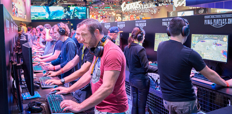 Die Gamescom findet vom 21. bis 25. August statt. Die Veranstalter erwarten über 500.000 Besucher. Foto: idea/Wolfgang Köbke