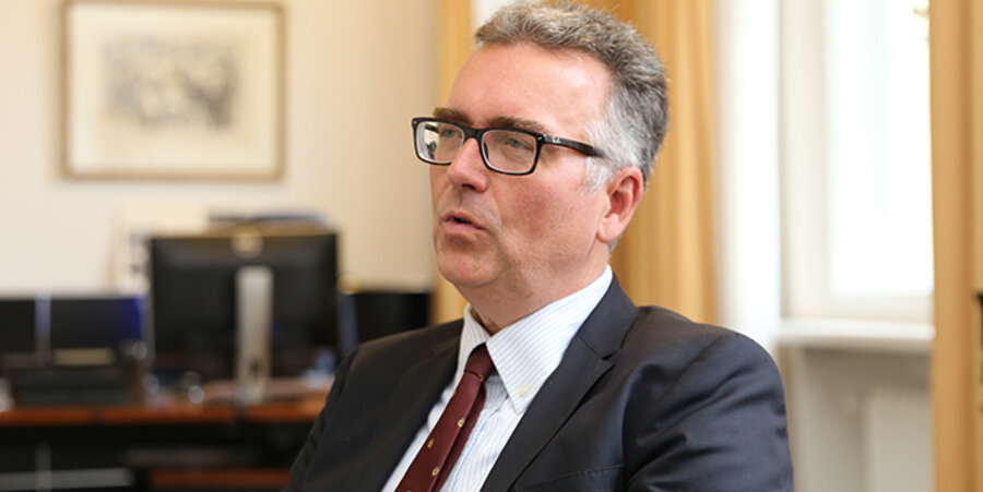 Der Bischof für die Evangelische Seelsorge in der Bundeswehr, Sigurd Rink. Foto: Militärseelsorge/Tölpelmann