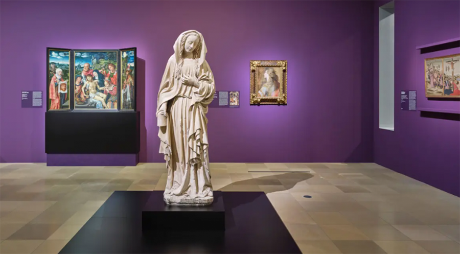 Blick in die Ausstellung „Maria Magdalena – Sin. Pray. Love“ 