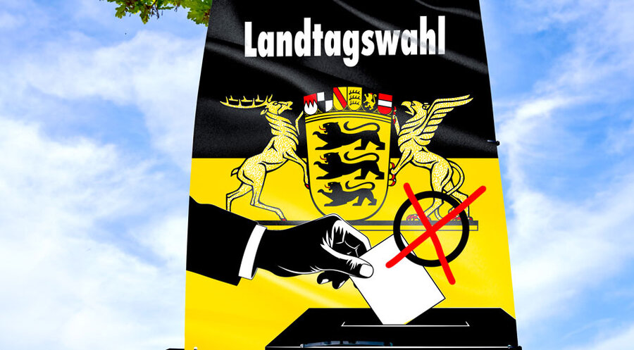 Am 8. März wird in Baden-Württemberg ein neuer Landtag gewählt. Foto: picture alliance/CHROMORANGE