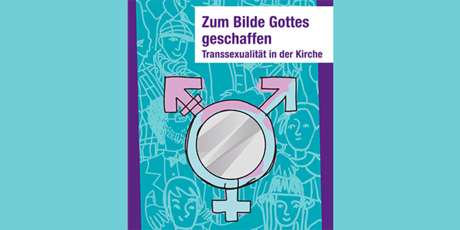 Die Broschüre trägt den Titel „Zum Bilde Gottes geschaffen. Transsexualität in der Kirche“. Foto: EKHN