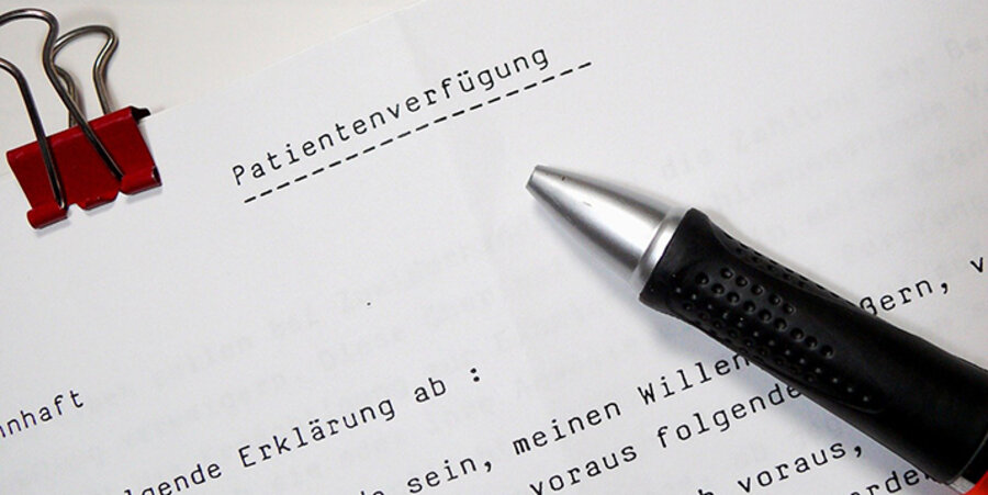 In Zeiten der Corona-Pandemie sollte eine Patientenverfügung auf dem neusten Stand sein. Foto: pixabay.com