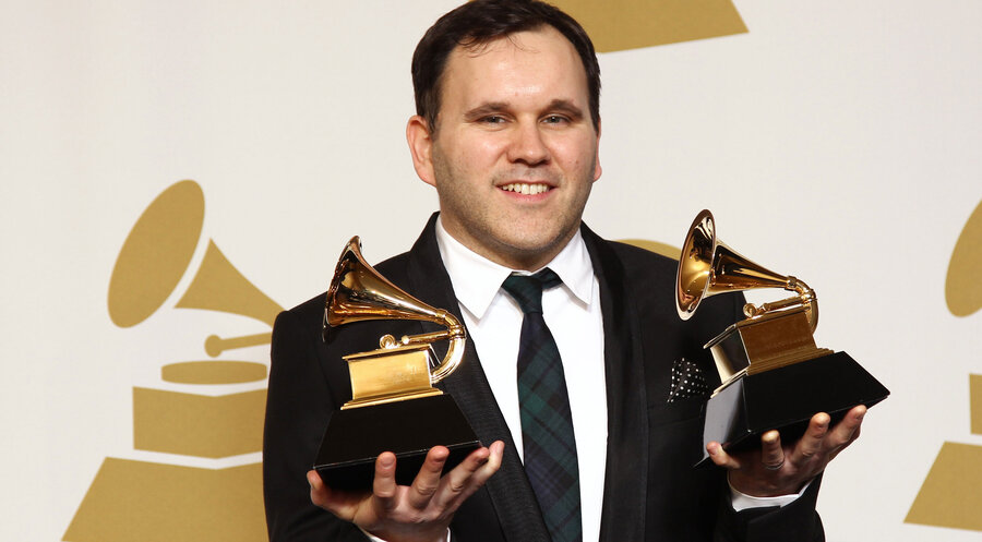 Der christliche Sänger Matt Redman – hier bei der 
55. Verleihung der Grammy Awards. Foto: picture alliance / AP Images | Matt Sayles

