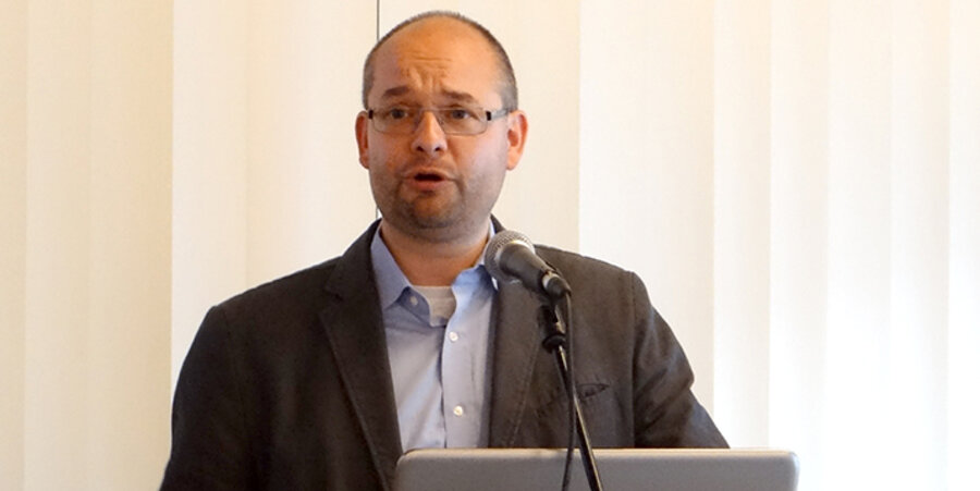Der Biophysiker und Leiter des Instituts für Glaube und Wissenschaft, Alexander Fink. Foto: idea/Klaus Rösler