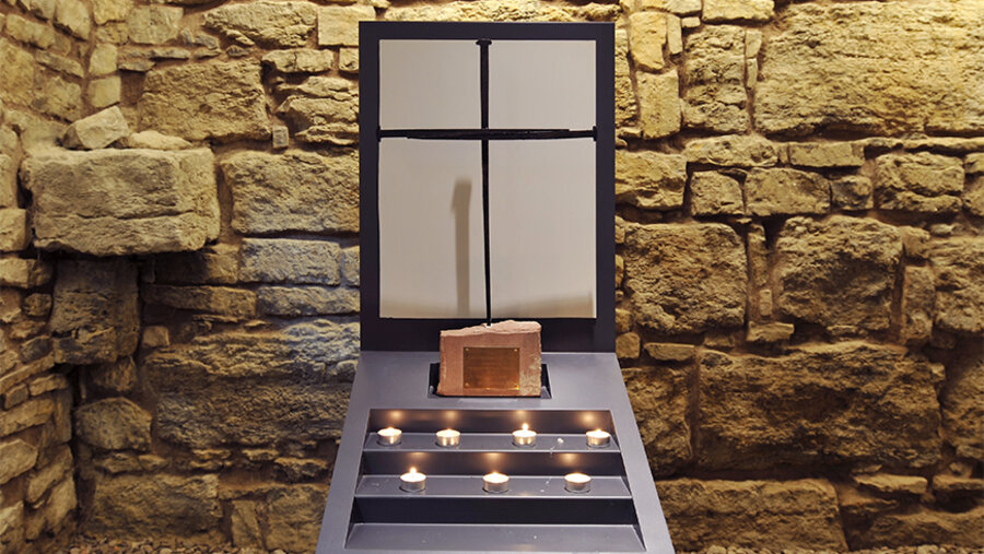 Das gestohlene Nagelkreuz. Foto: Evangelisches Augustinerkloster