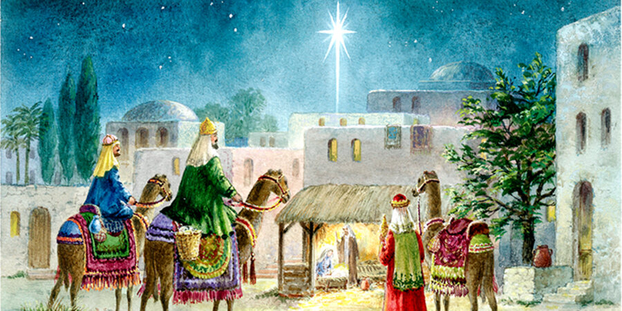 Eine künstlerische Darstellung der Geburtsszene in der Weihnachtsgeschichte. Foto: picture-alliance/Mary Evans Picture Library 