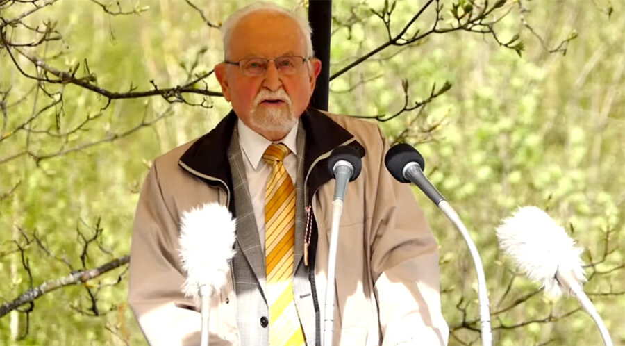 Der Mitgründer und frühere Leiter der Hilfswerke „Hilfe für Brüder“ und „Christliche Fachkräfte International“, Pfarrer Winrich Scheffbuch. Screenshot: YouTube/Pfingsttagung in Bobengrün