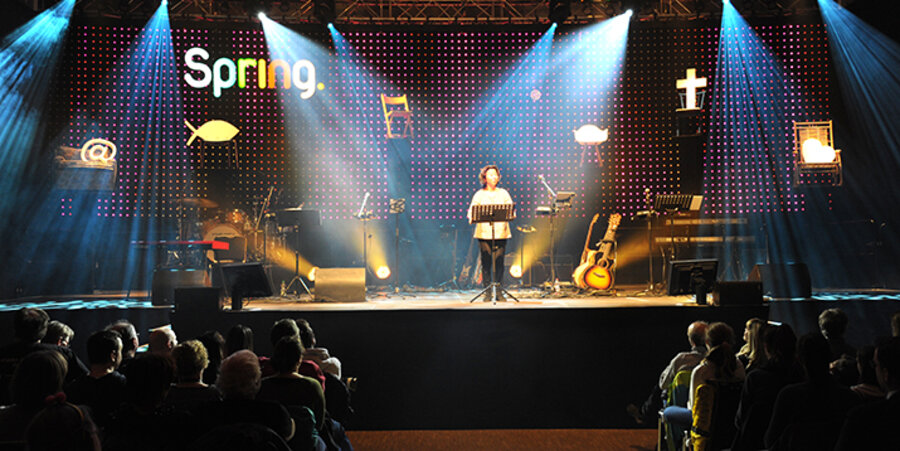 3.800 vorwiegend evangelische Christen kamen zum GemeindeFerienFestival Spring. Foto: Joerg Michelson