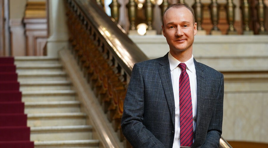 „Ich will einfach nicht mehr.“ Der Antisemitismusbeauftragte der Hansestadt Hamburg, Stefan Hensel, gibt sein Amt ab. Foto: picture alliance/dpa|Marcus Brandt