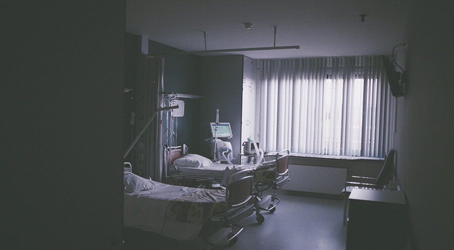 In Lancester ist ein Corona-Patient im Krankenhaus erschlagen worden. Symbolbild: unsplash.com