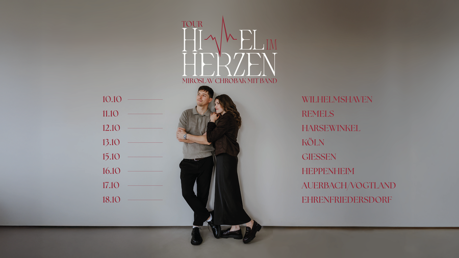 Miroslav und Jeannette Chrobak gehen auf Deutschland-Tour. 