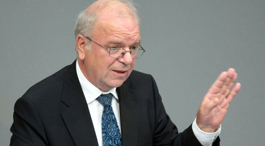 Der evangelische Theologe und frühere SPD-Politiker Prof. Richard Schröder. Foto: picture-alliance/ dpa | Wolfgang Kumm